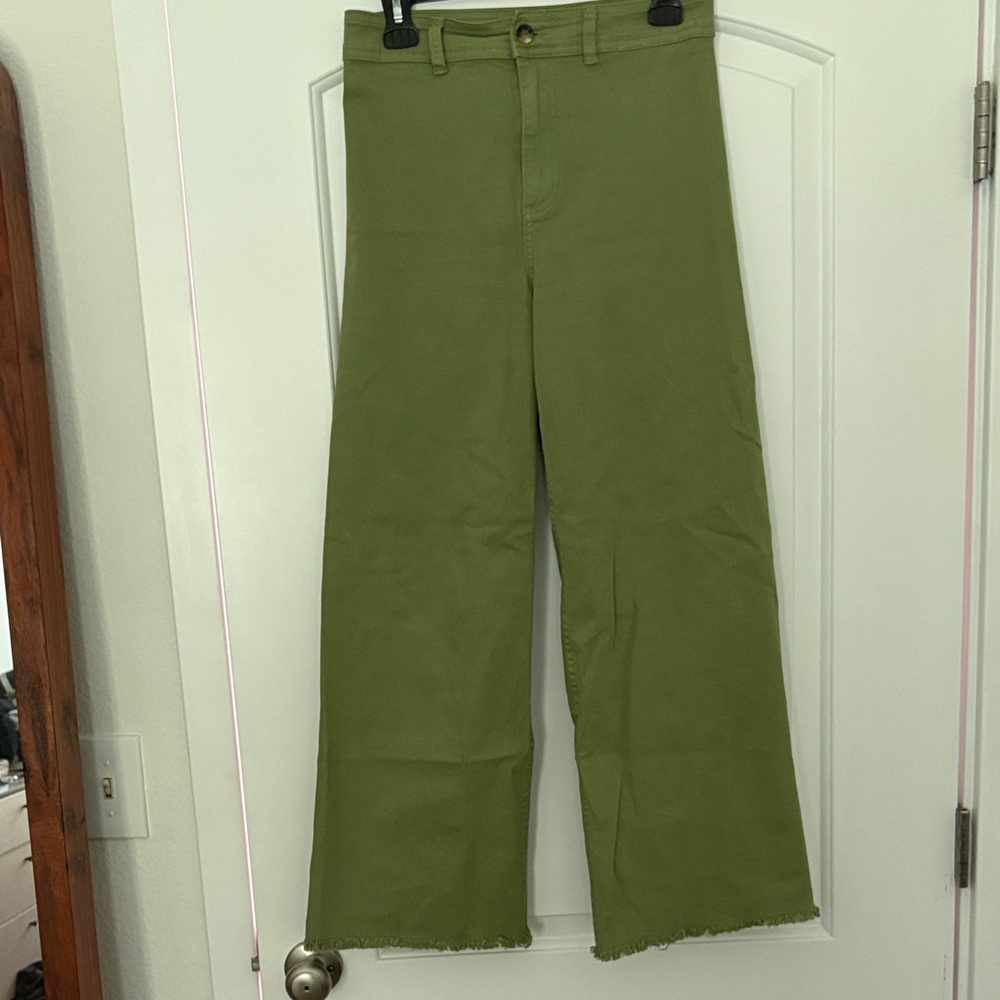 Billabong Olive Green High-Waist Pants